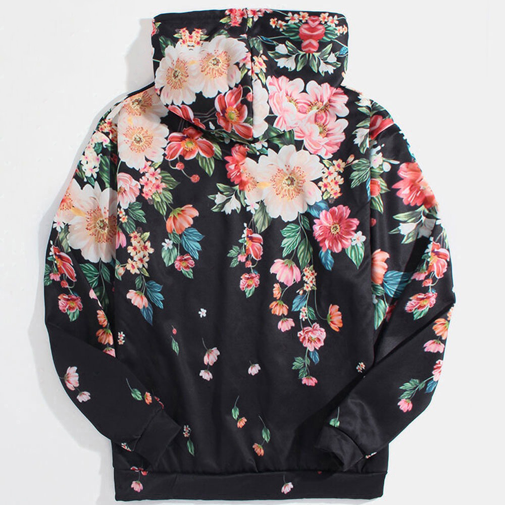 Fashion High Quality Custom Cotton Splicing Men Hoodies